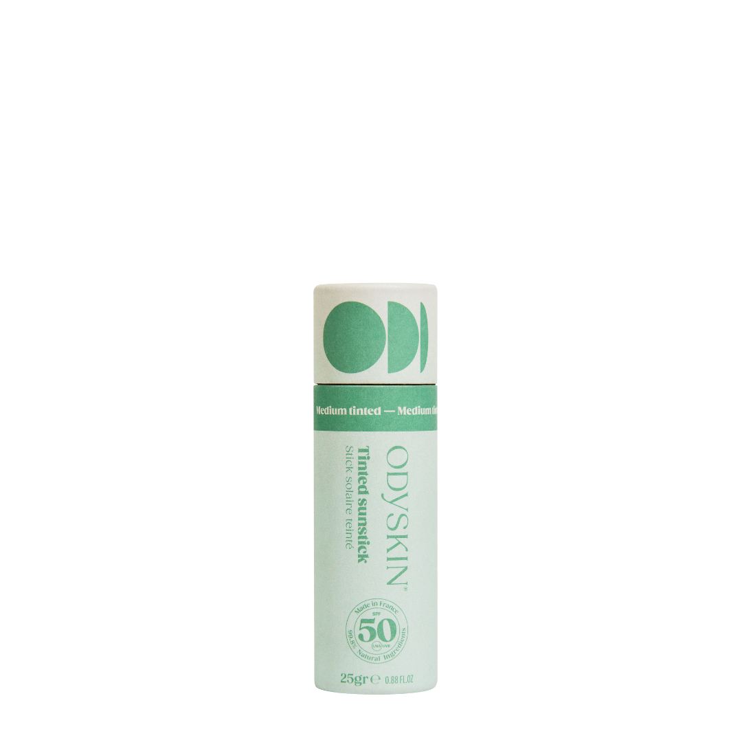 Stick solaire teinté SPF50+ Medium tinted - Odyskin - MAKESENZ