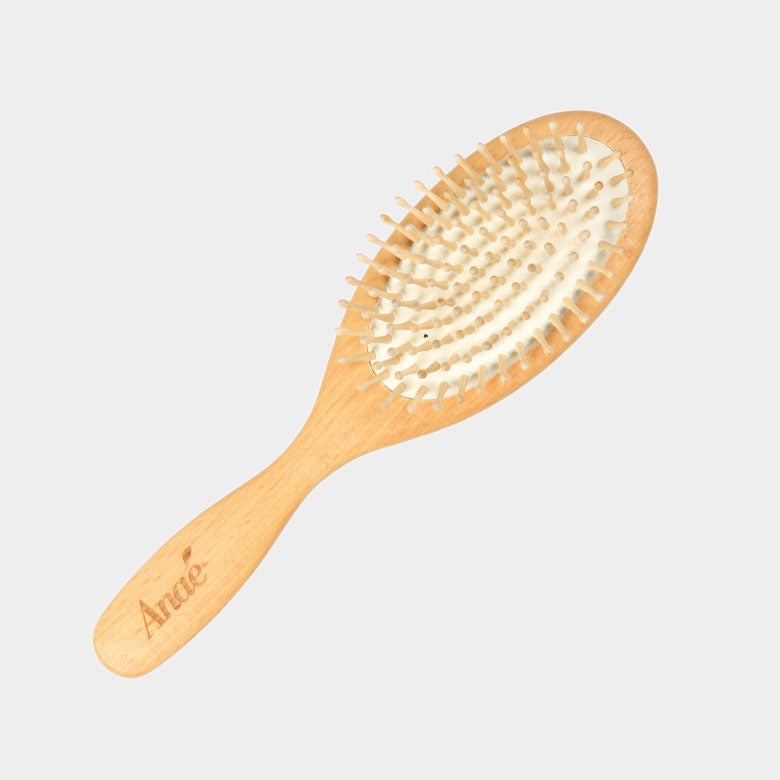 Grande brosse à cheveux picots en bois