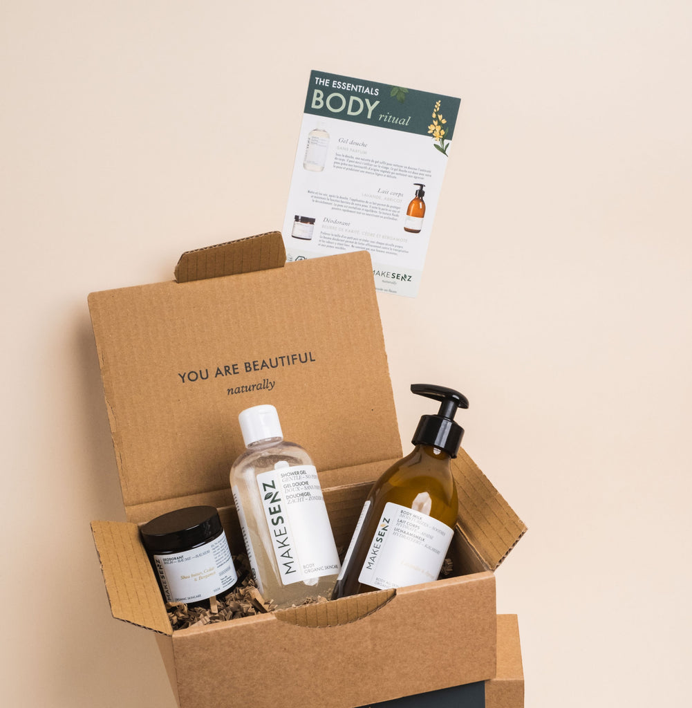 Coffret “Essential body ritual” - 3 produits - MAKESENZ