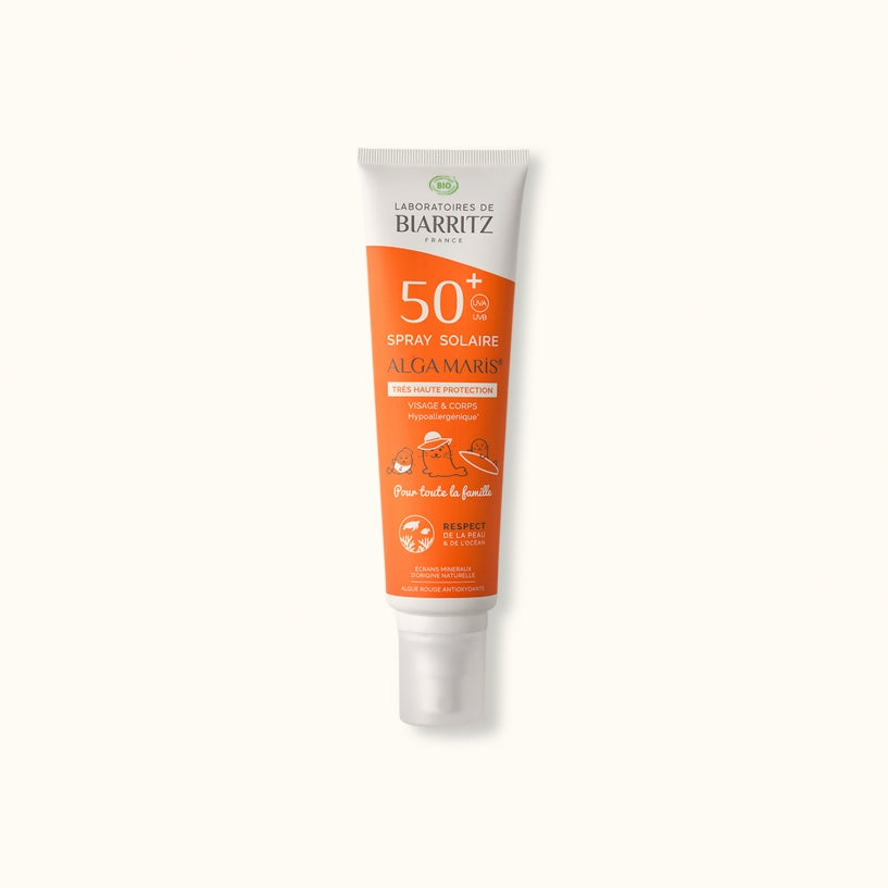 Spray solaire famille SPF50+ - 150ml - MAKESENZ