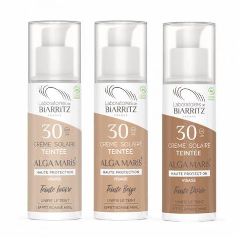 Crème solaire visage teintée SPF 30 - MAKESENZ