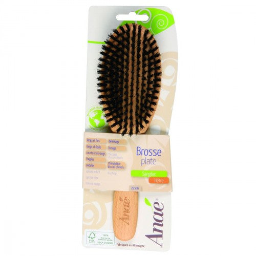 Brosse à cheveux en sanglier - MAKESENZ